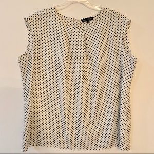 Violet & Claire Polka Dot Camisole Blouse 2X